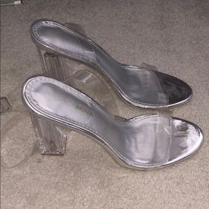 The Silver Glass Slipper